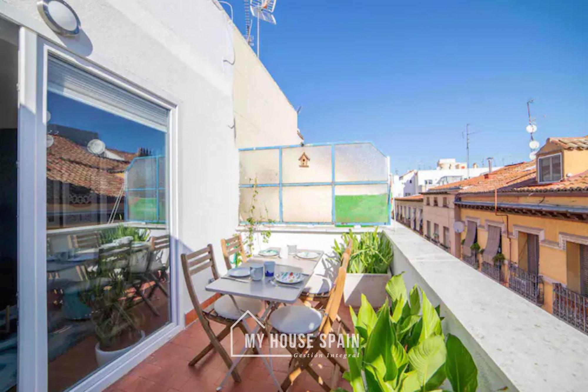 Myhousespain - Modern Penthouse Close To Gran Via - Big Terrace Мадрид Екстер'єр фото